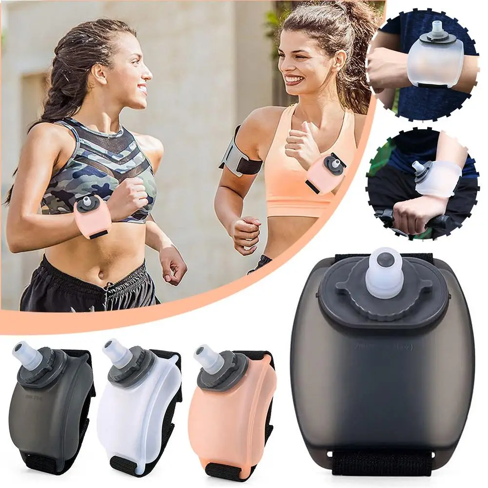 

Mini Running Wrist Water Bottle Kettle Leak-proof Outdoor Climbing Marathon Hiking Riding Camping Pack Accessories Hydratio O2F9