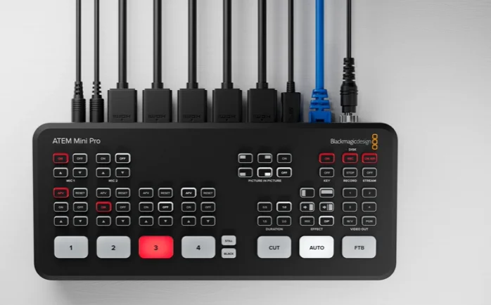 Original Blackmagic Design ATEM Mini Extreme ATEM Mini Pro