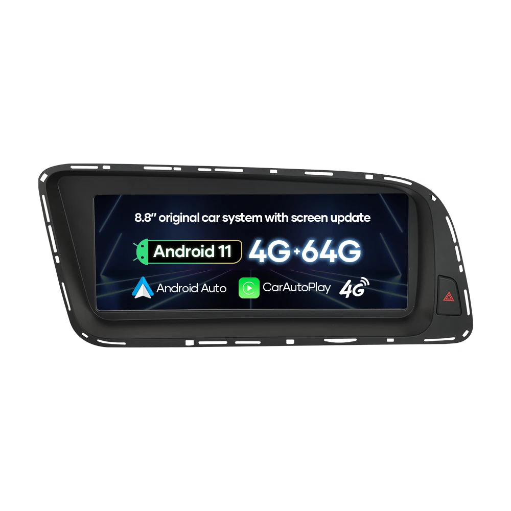 

MCWAUTO for Audi Q5 High Version 2009-2017 10.25” Car Multimedia Player Android11 GPS Navi 4G WiFi BT Mirrorlink 4G RAM 64G ROM