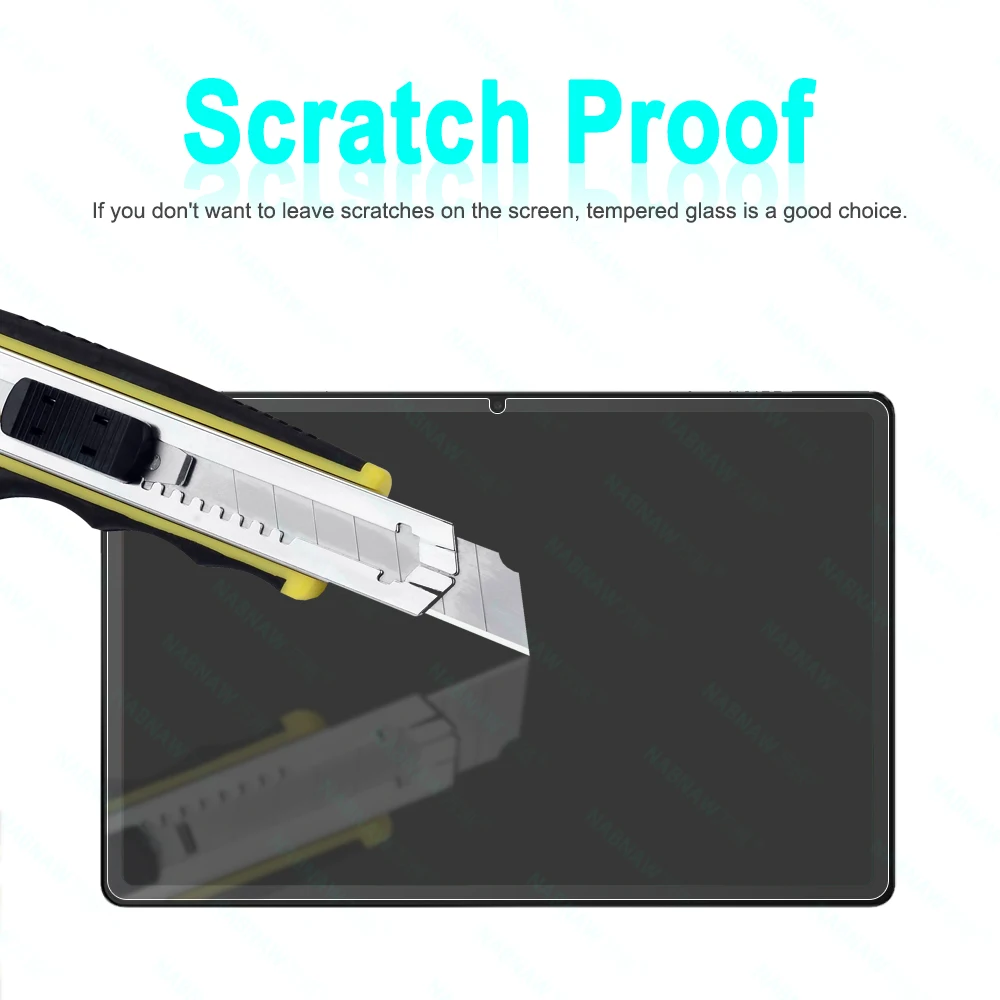 Scratch Proof Protetor de Tela para Lenovo Tablet Vidro Temperado Película Protetora Xiaoxin Pad Pro 127 Polegadas 2023 Pcs hd - Imagem 3