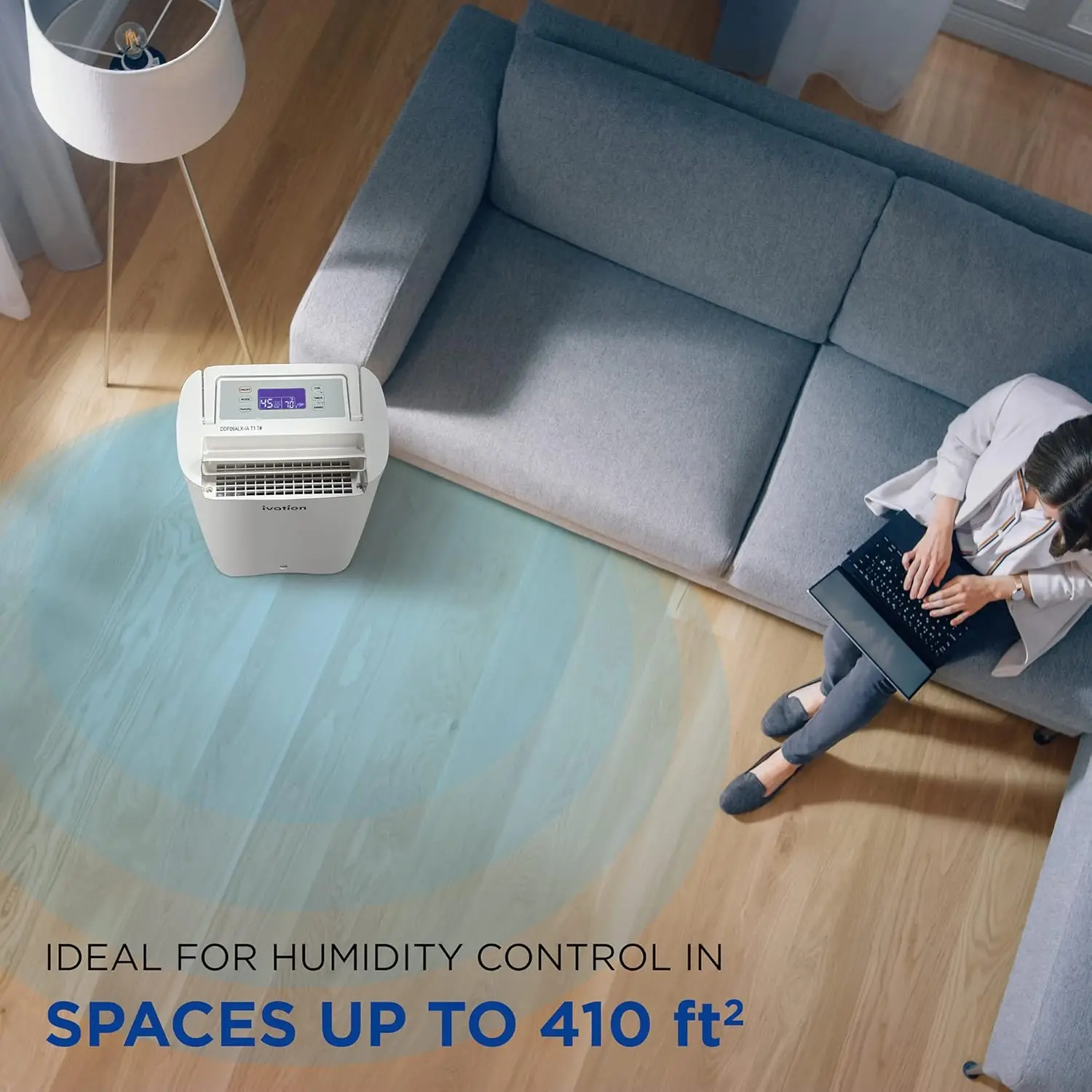 Smart WiFi Compact 19 Pint Dehumidifier