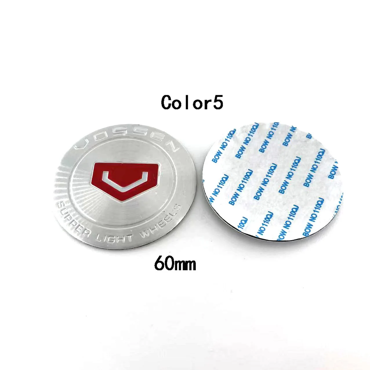 VOSSEN PRECISION SERIES Car Wheel Center Hub Cap Sticker Car Badge Emblem Sticker 4PCS/Lot 62.5MM 60MM 56MM 50MM 45MMM wheel center caps,wheel center hub cap sticker