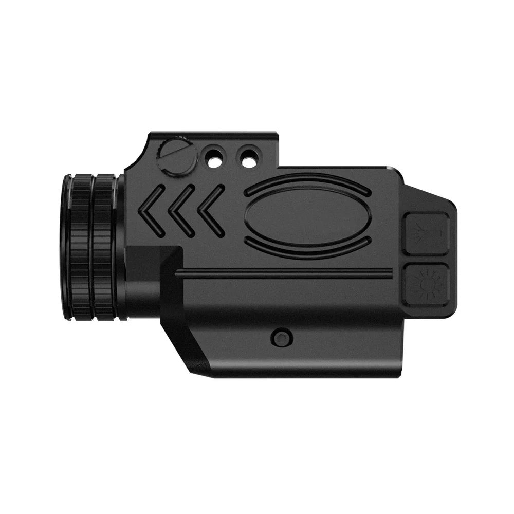Outdoors Hunting Accessories 1000 Lumen Strobe Light Lamp And Glass Optical Lenses 520nm Green Laser Sight