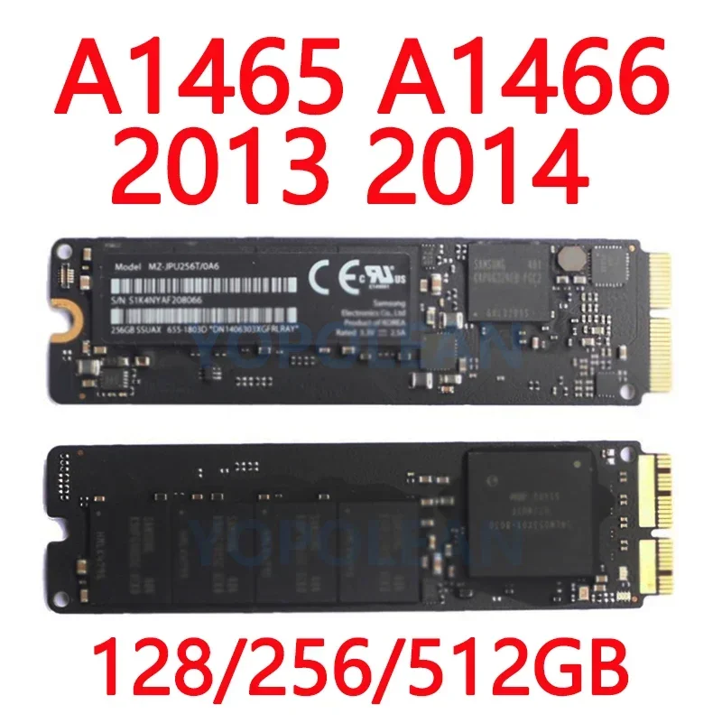 MacbookAir用のオリジナルのssdソリッドステートドライブ,11インチ