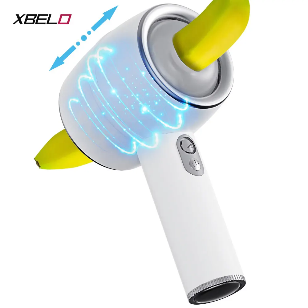 Masturbatore maschile automatico con pistone telescopico_voghion.com