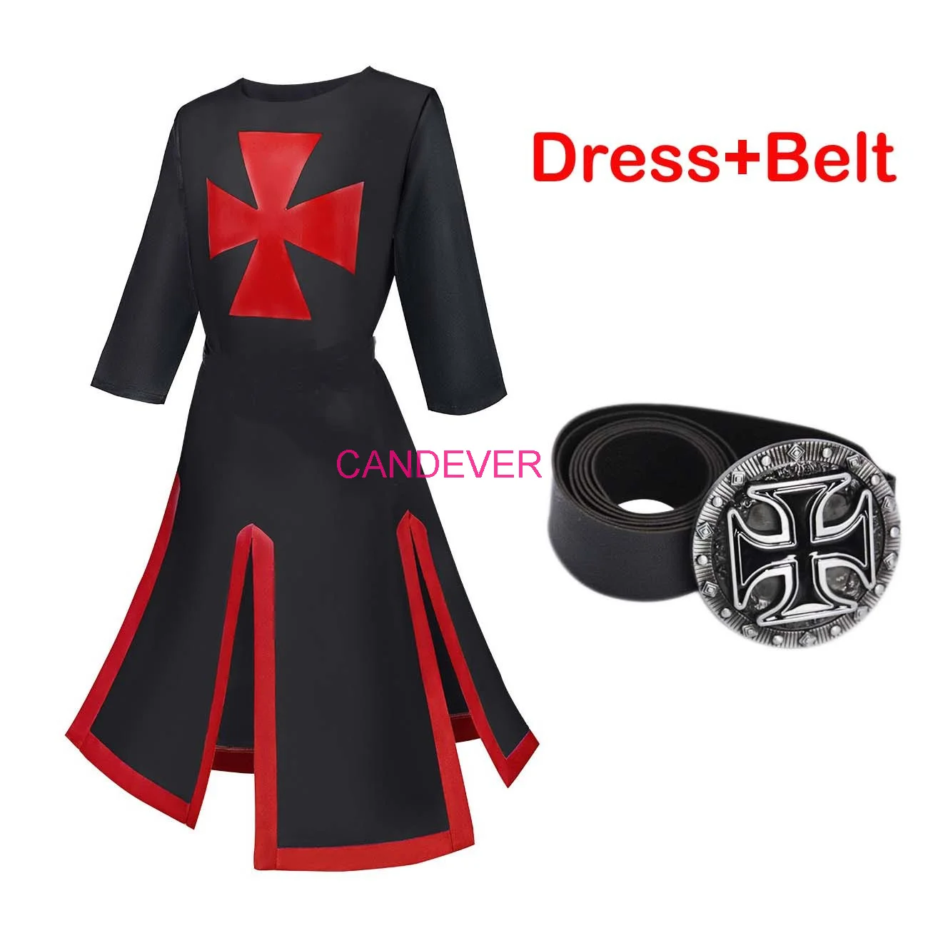 KBOPLEMQ Vêtement Médiéval Pour Homme, Costume De Chevalier