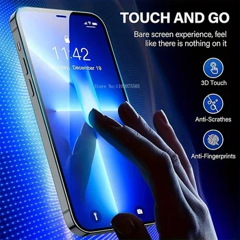 3 Stück Packung gehärteter Glass chutz für iPhone 15 14 13pro max 13 12 Mini Displays chutz folie für iPhone 7 8 plus 11 12 pro x xs max — изображение 3