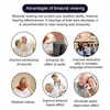 JINGHAO Hearing Aids Rechargeable 2023 Adjustable Hearing Sound Amplifier For Mild to Moderate Hearing Lost Elderly Gift 6