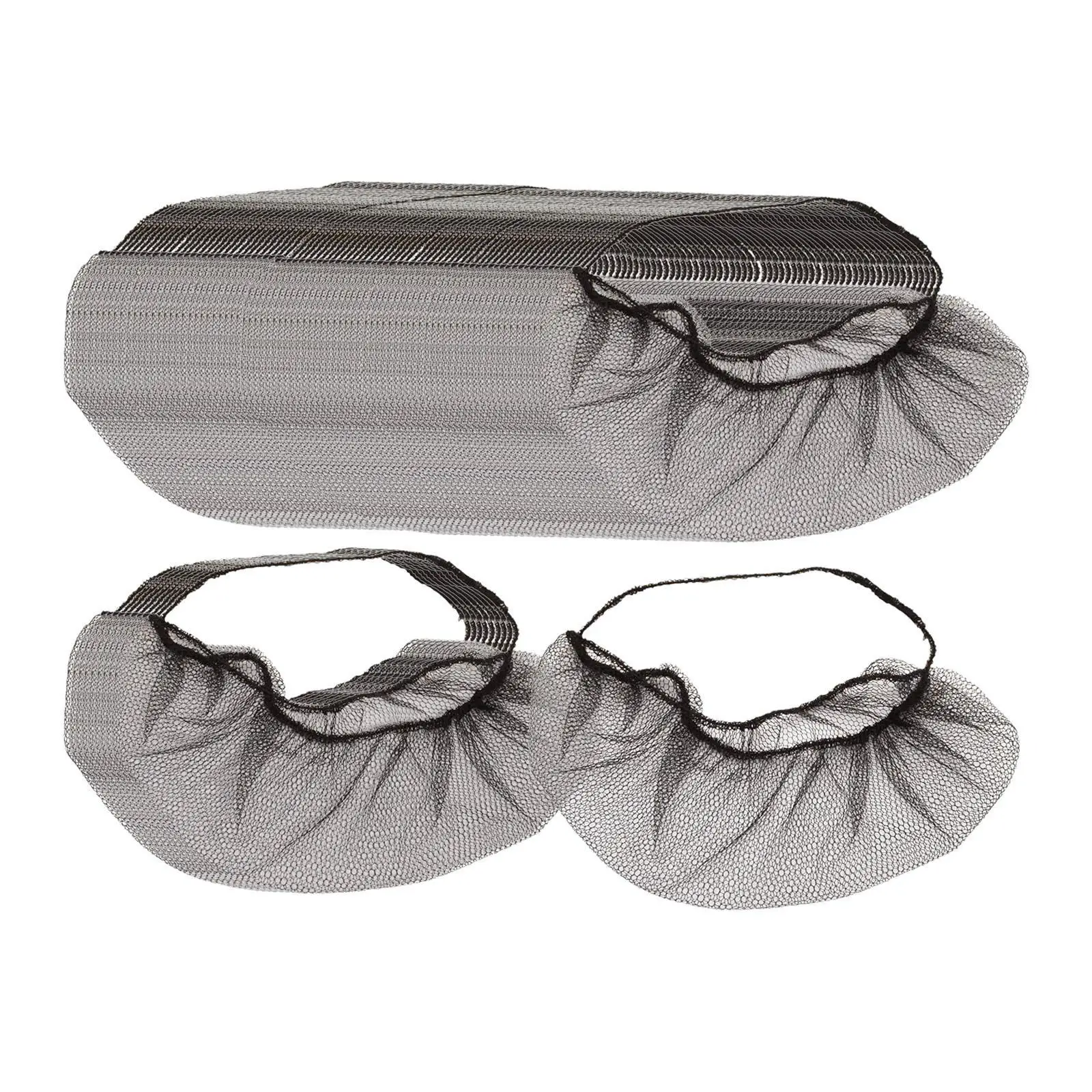 100 Pieces Disposable Nylon Beard Covers Beard Protectors Breathable For Food Production And Processing Facilities Professional