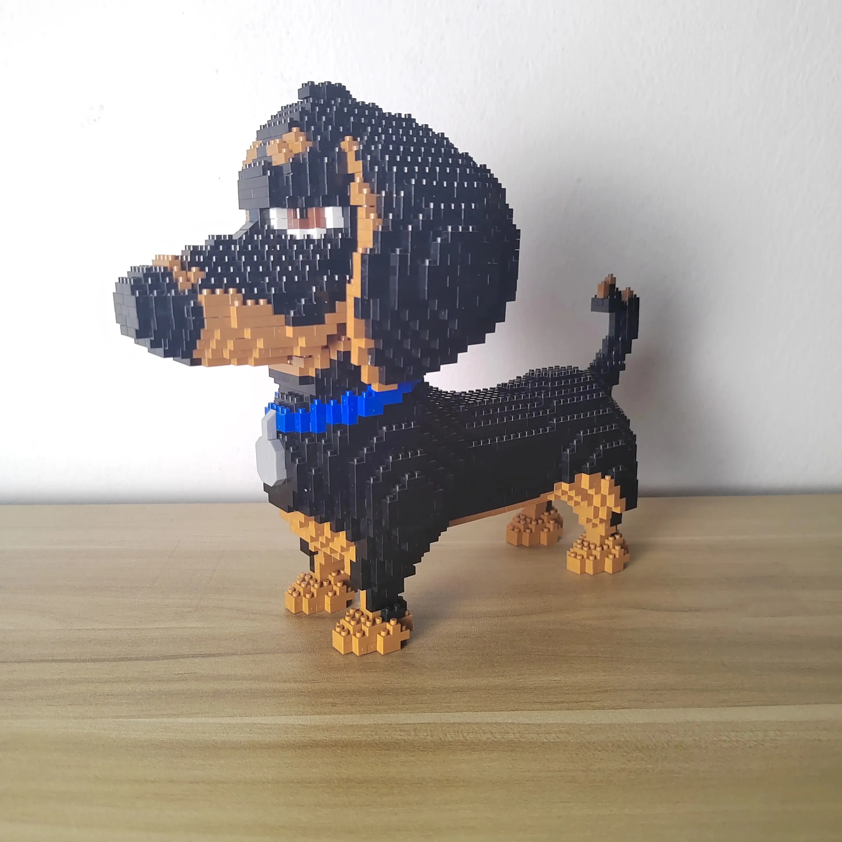 귀여운 애완동물 고양이 및 개 모양 빌딩 블록, DIY 모델 세트, 창의적인 건축 놀이, 소장용 벽돌, 독특한 선물 아이디어