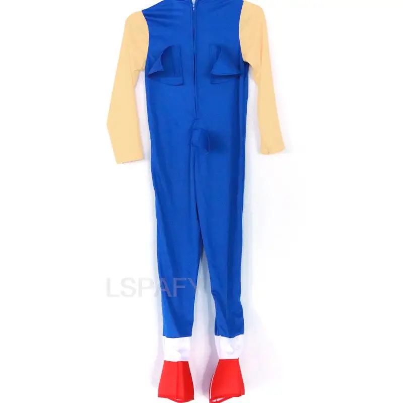 Sonic Childs Speedy Blue Heroic Video Game Character Faster Trick Or  Treater Kids Halloween Carnival Costume Cosplay - AliExpress