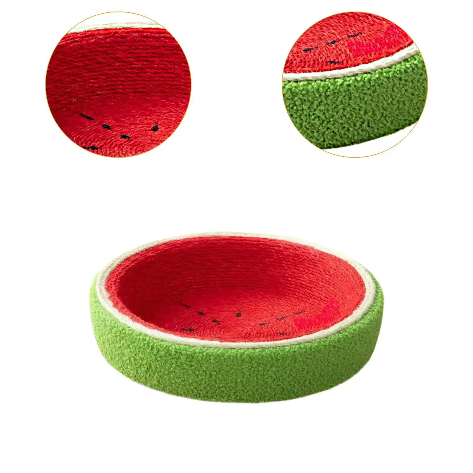 Sisal Cat Scratching Board Watermelon Cat Nest Multifunctional Kitten Sleeping Nest Luxury Pet Cat Lounge Bed Grinding Claws