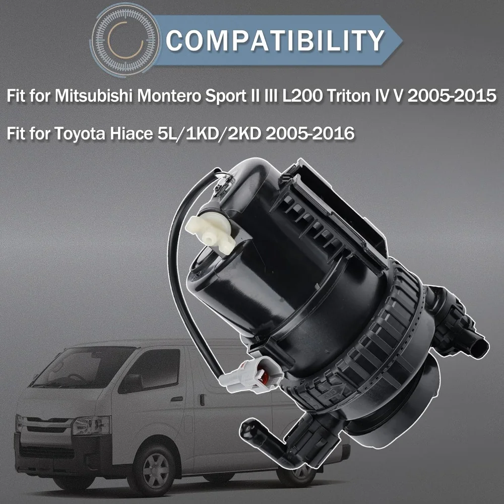 Fuel Filter Assembly 23300-30200 23300-30201 23300-30204 For Toyota Hiace 5L/1KD/2KD
