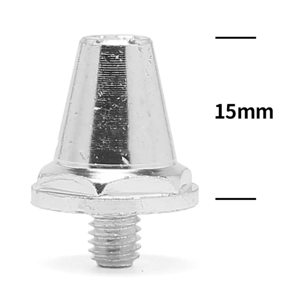 12pcs Football Boot Studs 11/13/15mm Aluminum Alloy Stable Non-Slip Spikes For Rugby Shoes/Hiking Shoes Stud Accessories
