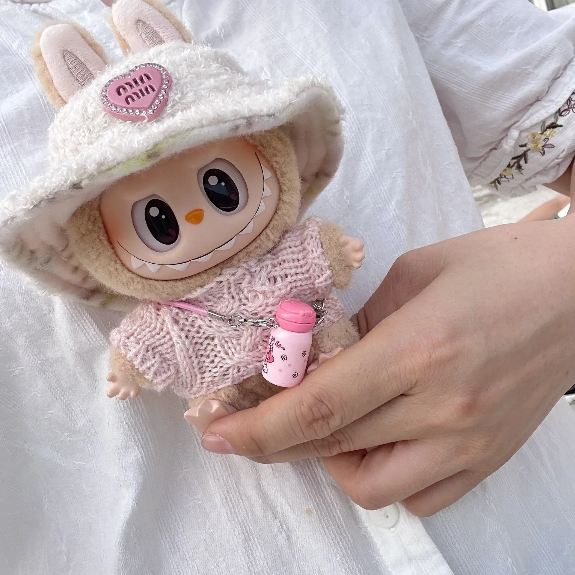 Labubu 17cm Idol Dolls – K‑Pop Style Outfits, DIY Accessories Gift Set