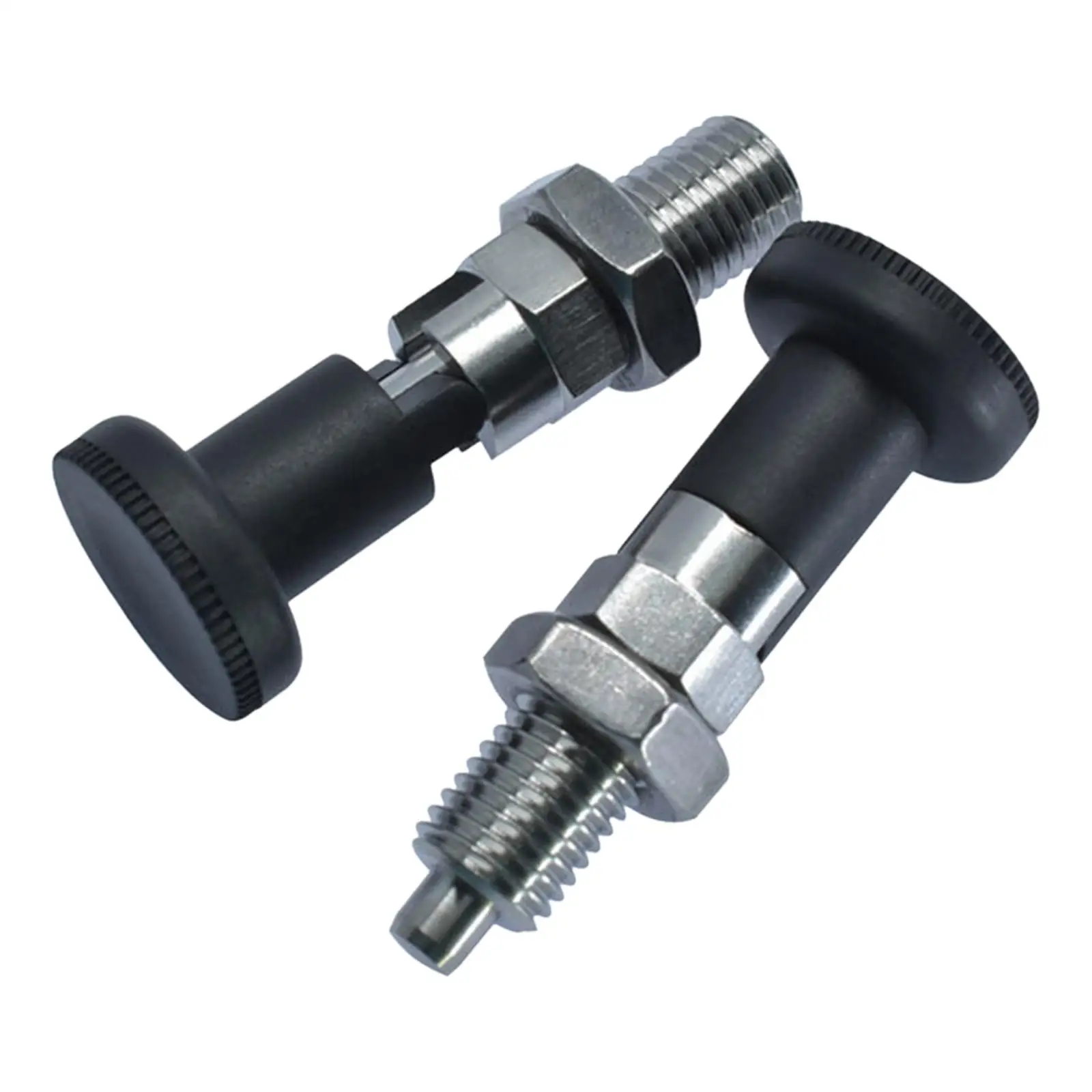 Heavy Duty Stainless Steel Indexing Plungers with Pull Knob Spring Lock Screw for Machine Tool Positioning Heavy Duty Stainless Steel Indexing Plungers with Pull Knob Spring Lock Screw for Machine Tool Positioning