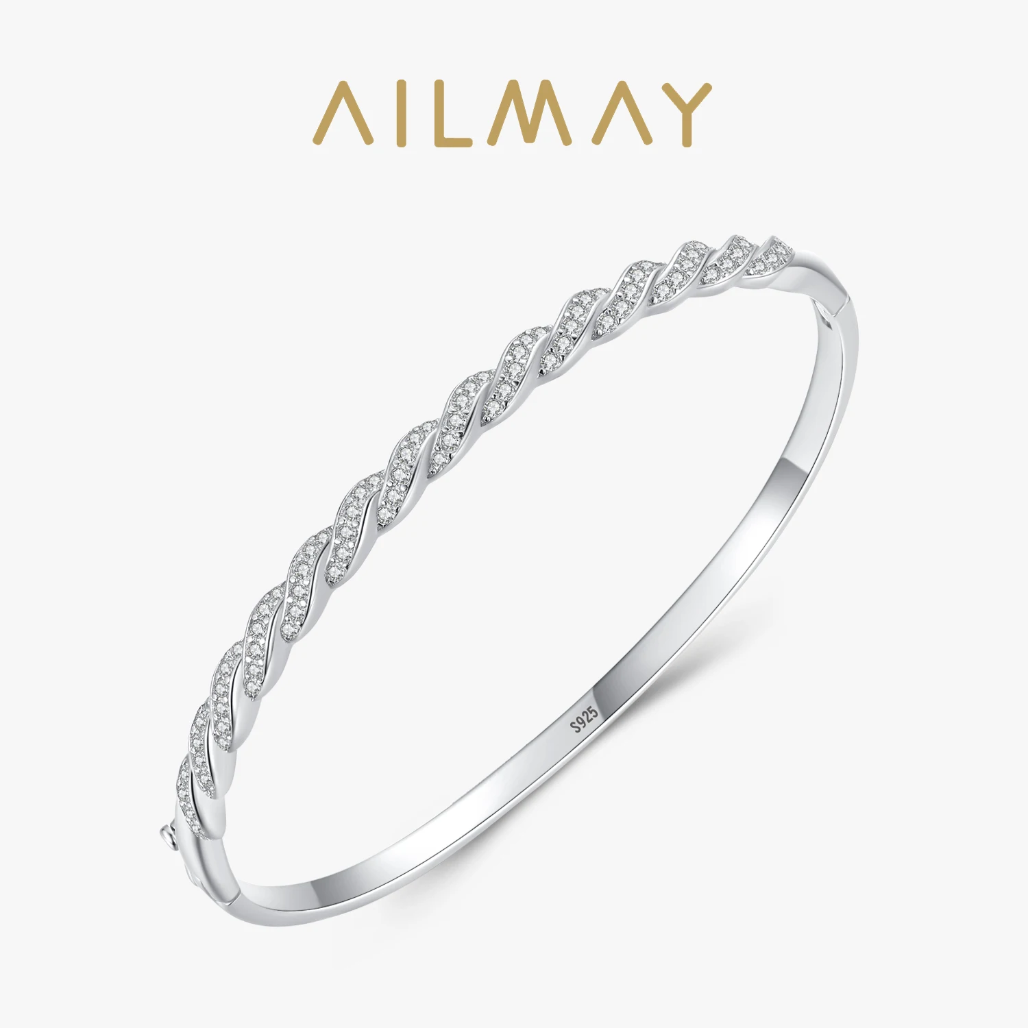 Nuovi braccialetti in argento sterling 925 braccialetti di alta qualà semplicà perline catena romantica per gioielli da sposa festa di