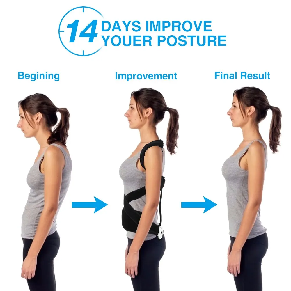 High Quality Aluminum Plate Lumbar Spinal Bad Back Posture Corrector Brace Humpback Orthopedic Strain Pain Relief BEST SELLERS
