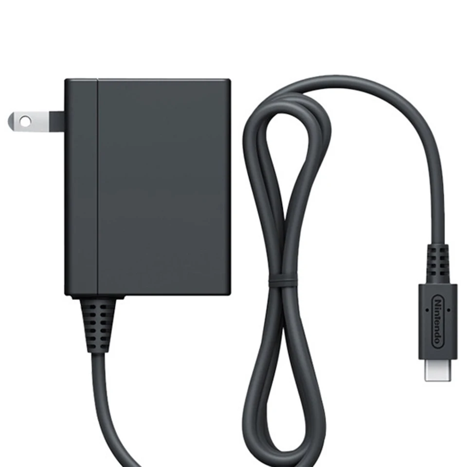 Nintendo Switch用の高速充電アダプター,ネジソケット付きクイック