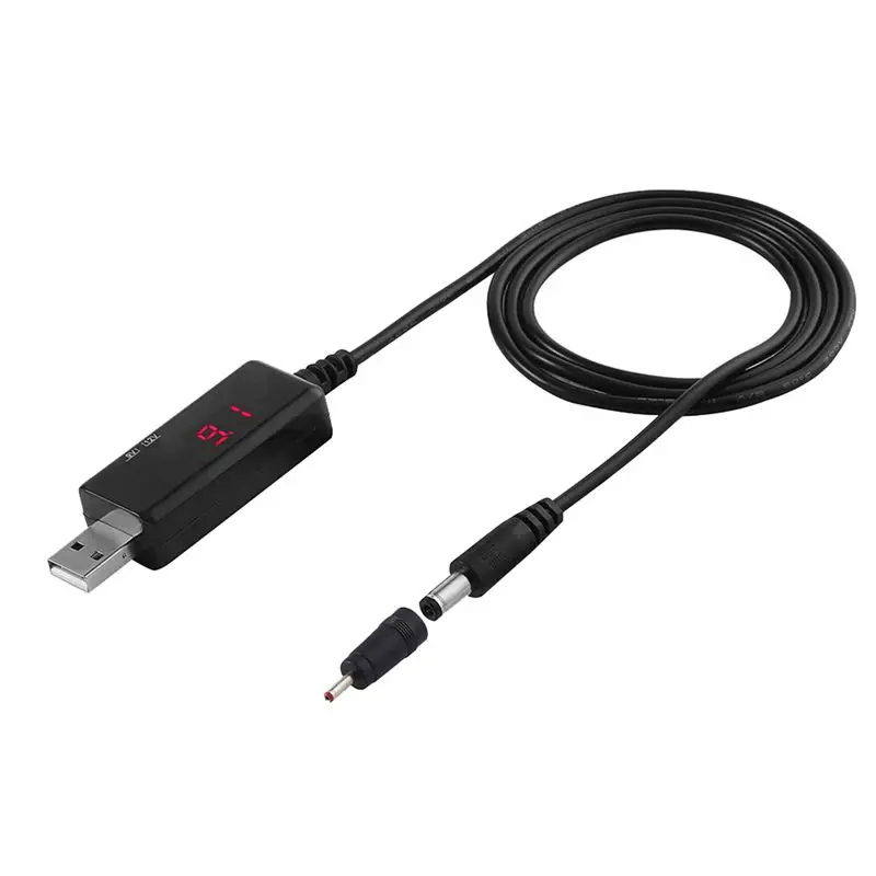 DT1415USB DC 5V9V 12V 전원 케이블, 라우터 충전용 WIFI 어댑터 와이어, USB 부스트 모듈 컨버터, 파워뱅크 USB를 통해 전원 공급