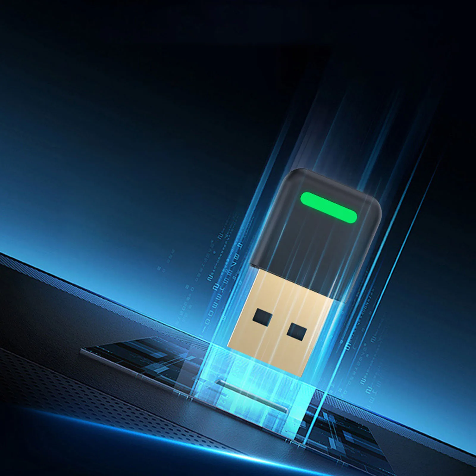 USB 블루투스 호환 6.0 무선 오디오 어댑터 헤드셋 스피커 키보드 프린터용 동글 어댑터 수신기 및 송신기