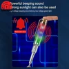 Three-lamp Voltage Tester Pen Built-in Buzzer Non-contact Induction Test Pencil Voltmeter Power Detector Screwdriver Indicator 3