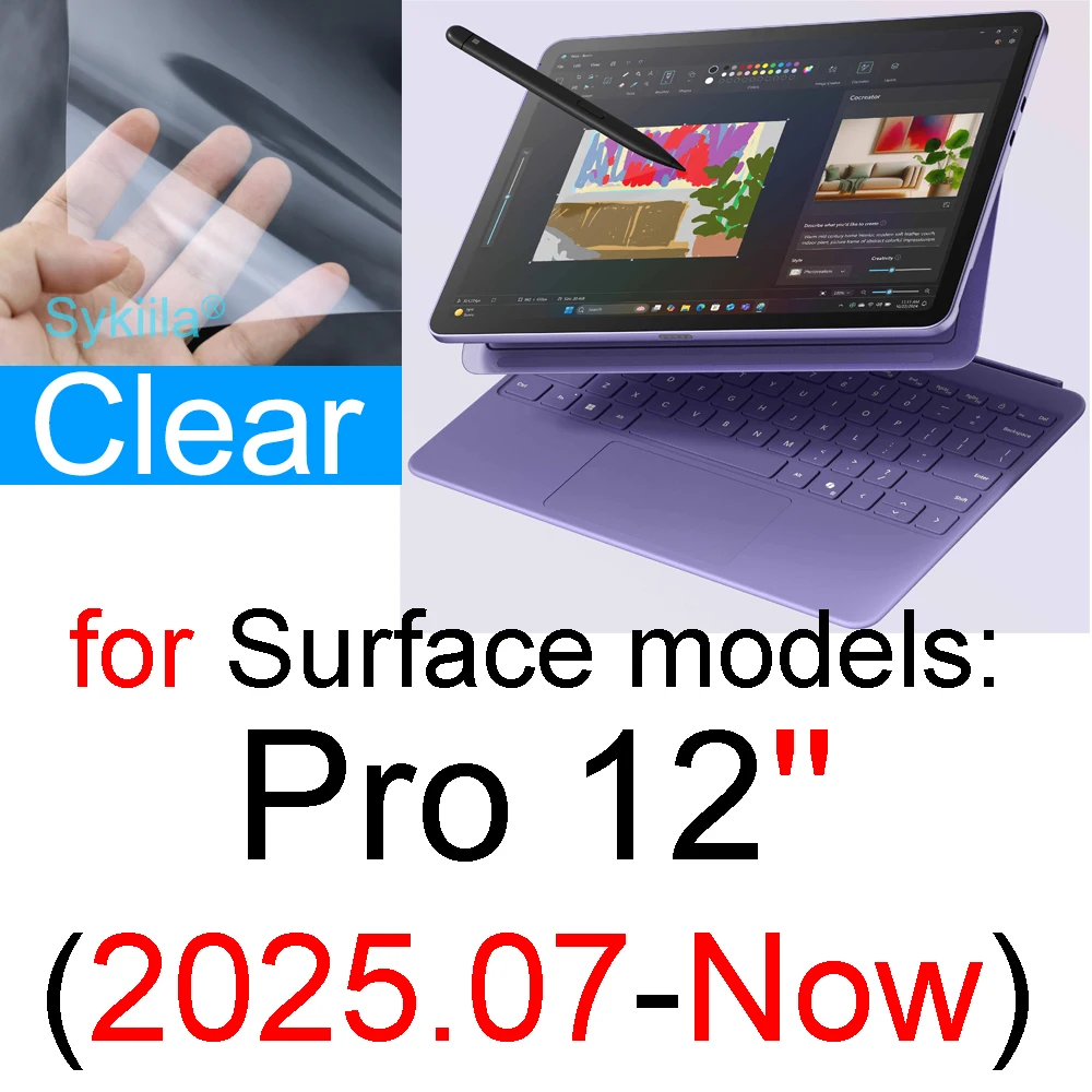 Premium HD Screen Protector for Surface Pro and Surface Laptop Series