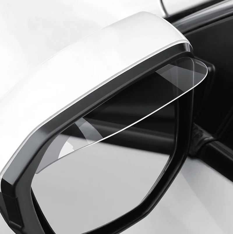 Transparent Car Rearview Mirror Rain Eyebrow Rain Shield Universal Rearview Mirror Cover Rainy Safe Driving Accessories 2/4pcs rearview mirror rain shield,rearview mirror rain eyebrow,rearview mirror rain guard
