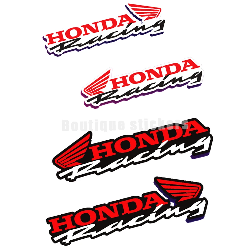 Автомобильная наклейка подходит для топливного бака мотоцикла Honda. Выглядит как
