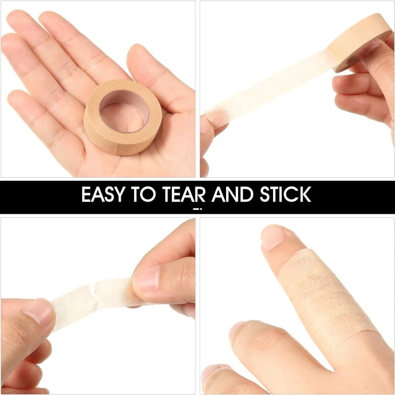 Eyeshadow Protector Tape 1 Roll Eyeshadow Protector Tapes Sticker Eye Makeup Tool Eyeliner Eyelid Tape Eyelash Extension Patch 9M Beauty Application Tool