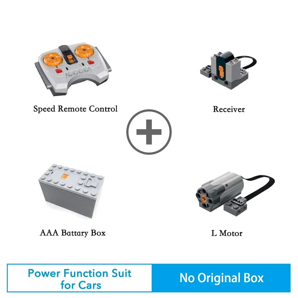 BrickBounty Power Functions Motor Kiti Motor Seti STEM Için