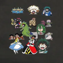 

Japan Anime Patch Attack on Titan Patches for Clothing Iron on Patches Logo Thermal Sticker for Clothes Embroidery Patch Joker