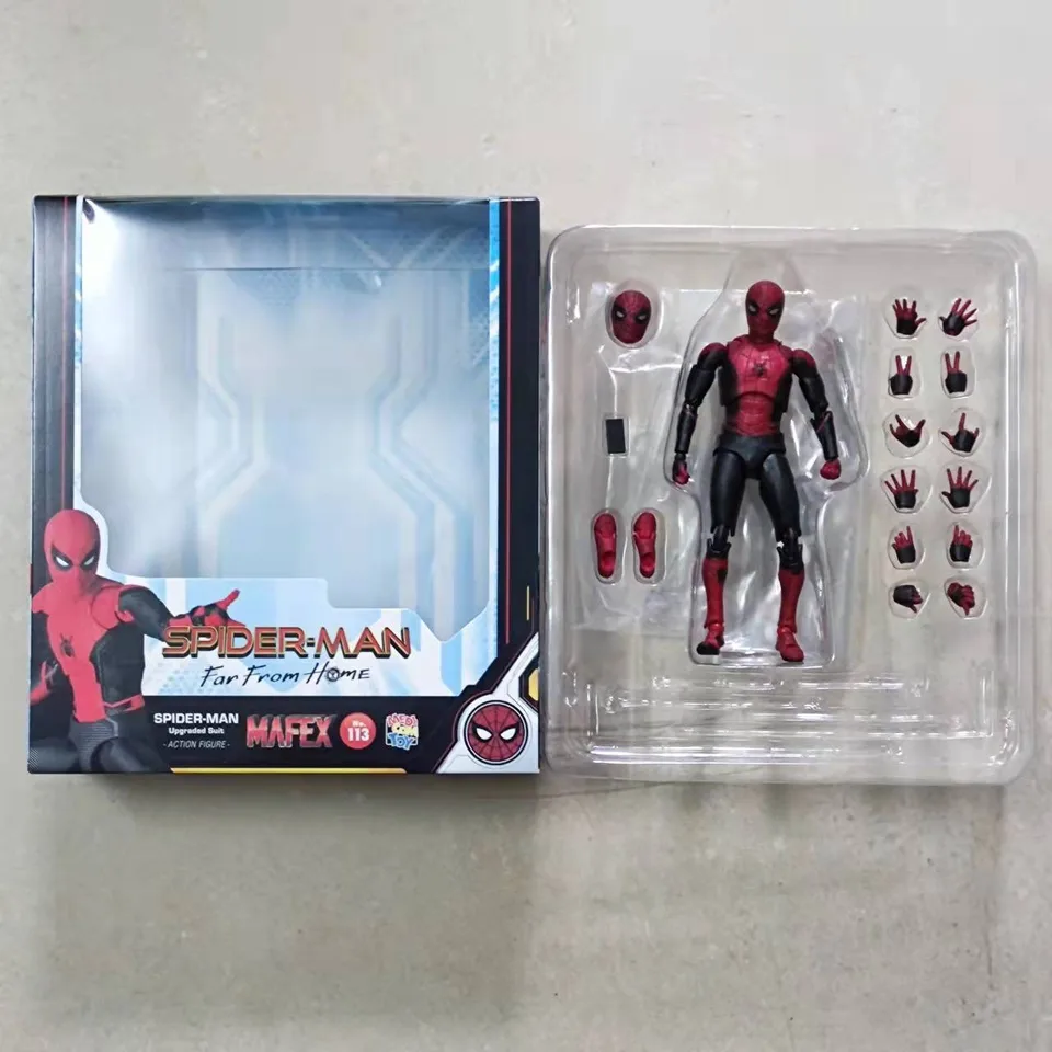 Mafex Juguete Spider Man Far From Home Spider-Man Lejos De Casa
