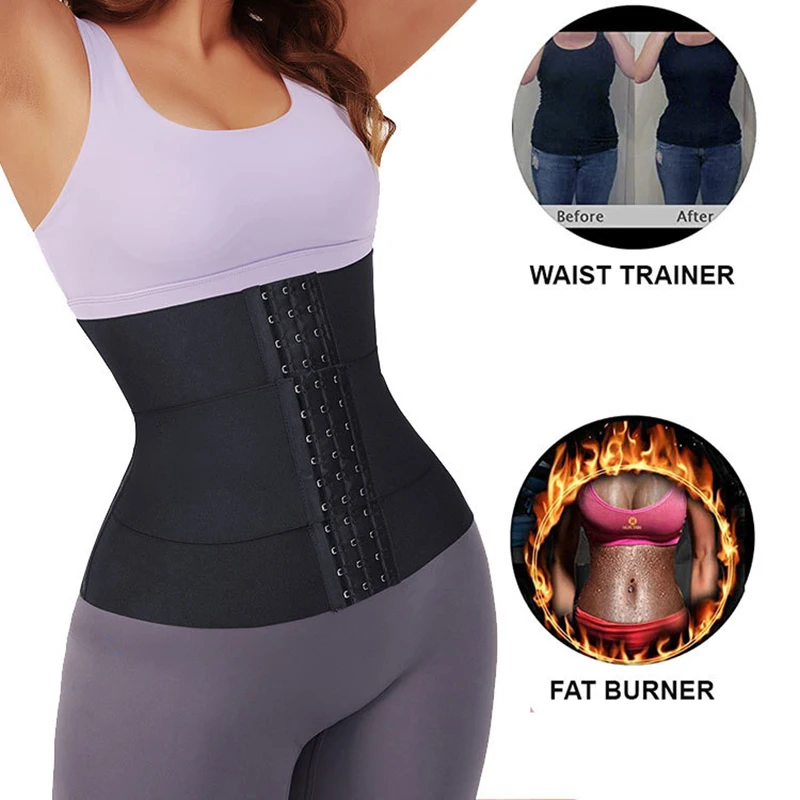Women Waist Trainer Seamless Underbust Waist Corset Cincher Adjustable  Workout Girdle Hourglass Slimming Belt Hook Body Shaper - AliExpress