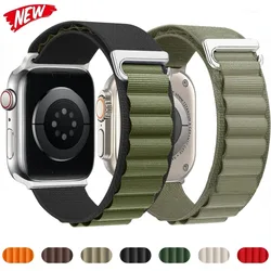 Alpine Loop Strap for Apple Watch Band 44mm 45mm 42mm Ultra 2 49mm 38 40 41mm Sport Wristband for iwatch Series 9 8 7 6 5 4 SE 3