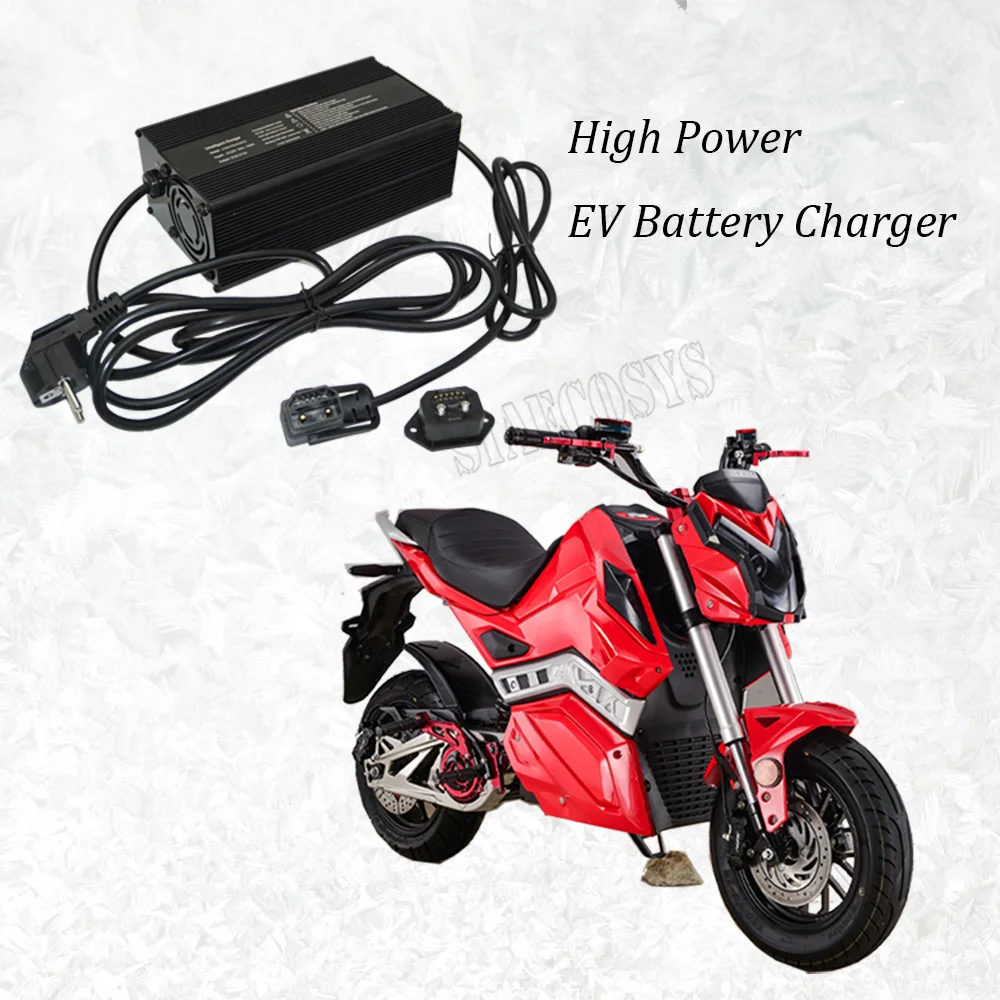 

High Power 1000W 48V 60V 72V 10A CAN BUS EV Battery Charger For Electric Scooter And Motorbike From SIAECOSYS