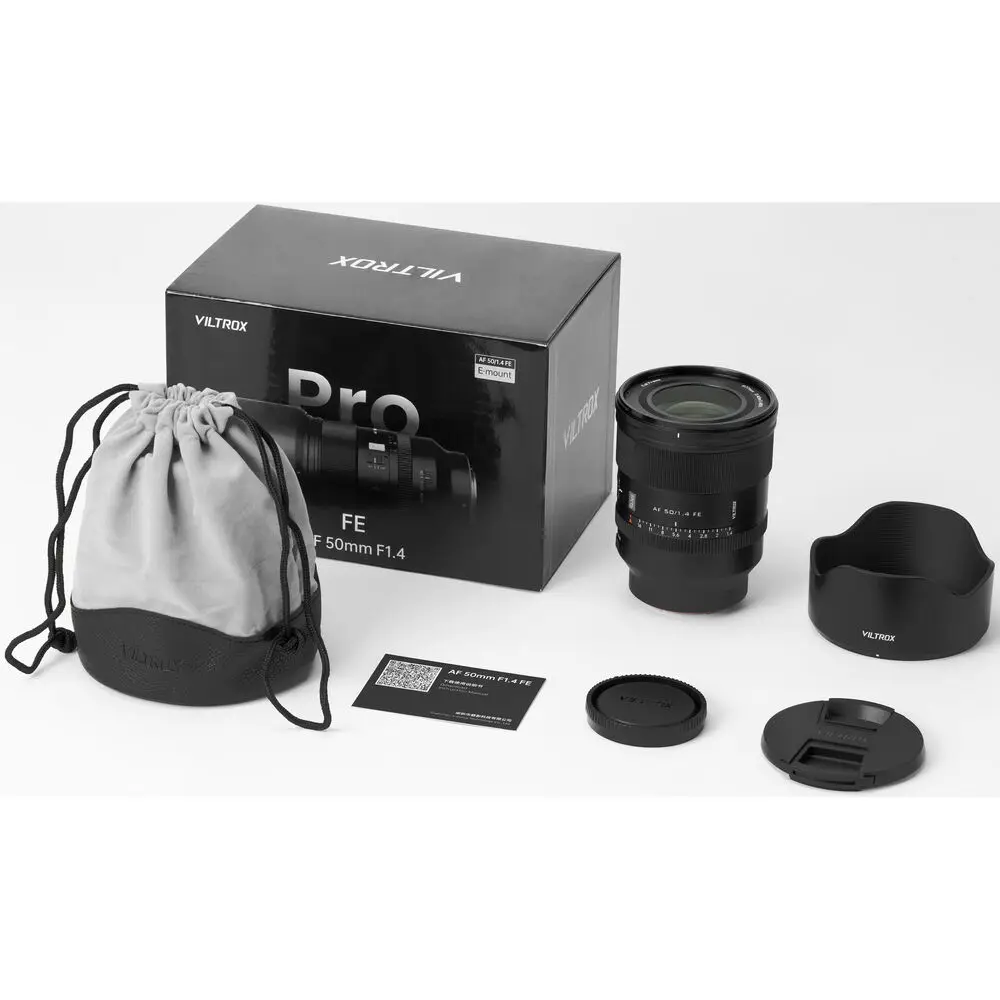 VILTROX AF 50mm F1.4 Pro FE フルサイズ標準オートフォーカスレンズ