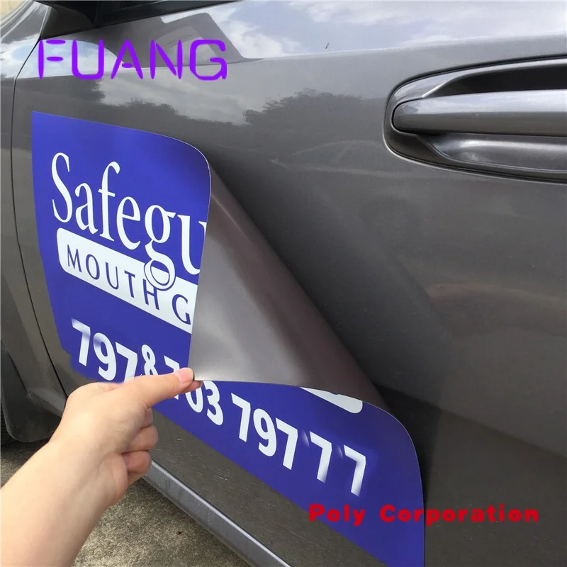 Custom  Customized Magnetic Car Stickers Vehicle Bumper Cut Pvc Display Stickers Signs Advertising magnet sticker for car custom custom die cut magnetic vehicle bumper magnet removable optional sign sticker bumper car decal logo sticker