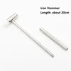 Solid Small Brass Hammer Clock Watch Repairing Copper and Iron Dual Purpose Hammer Precision Installation Hand Tools Maintenance 3