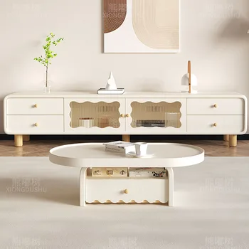 디스플레이 디자이너 TV 테이블 모니터 받침대 선반 거울 모바일 스토리지 TV 캐비닛, 범용 무브니스 파라 카사 홈 가구