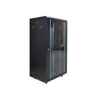 Black 19-Inch Data Center Enclosure 26U 600*600*1200 Wall-Mounted Server Rack Cabinet Glass 18U/32U Network Metal Rack Stock 1