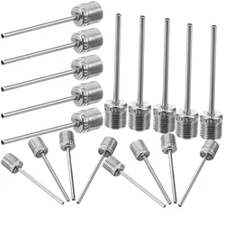 Sport Inflating Air Pump For Football Basketball Soccer Inflatable Air Valve Adaptor Stainless Steel Pump Pin
