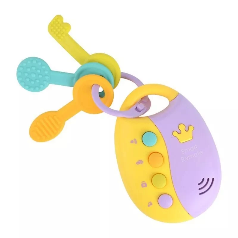 Educational toys Funny Baby Musical Car Key Smart Remote Car Voices Pretend Play