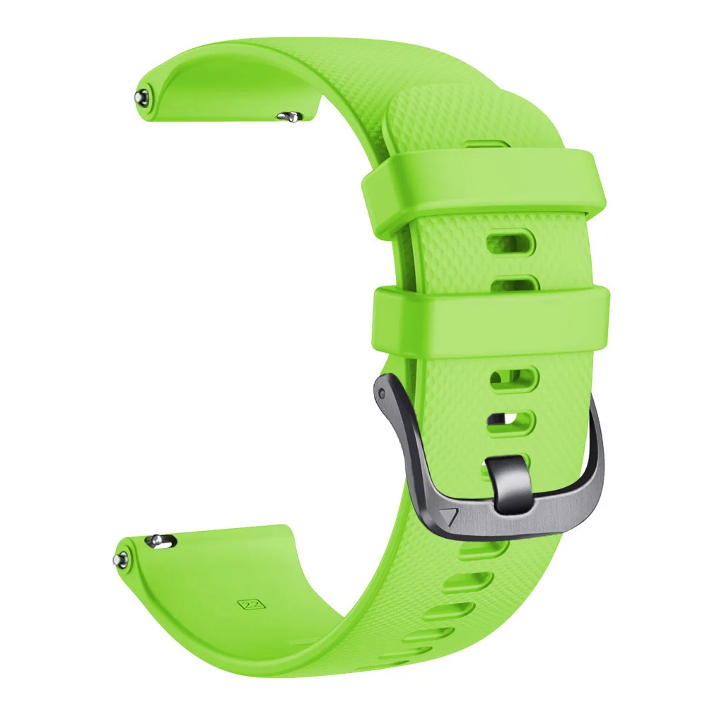 Silicone 22mm Watch Strap Wristband Bracelet