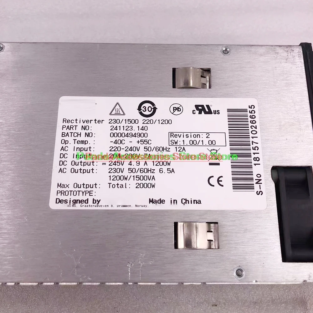리트리버터 230/1500 220/1200 241123.140 ELTEK 2000W AC/DC-DC/AC 컨버터 정류기 전원 모듈 241123.140