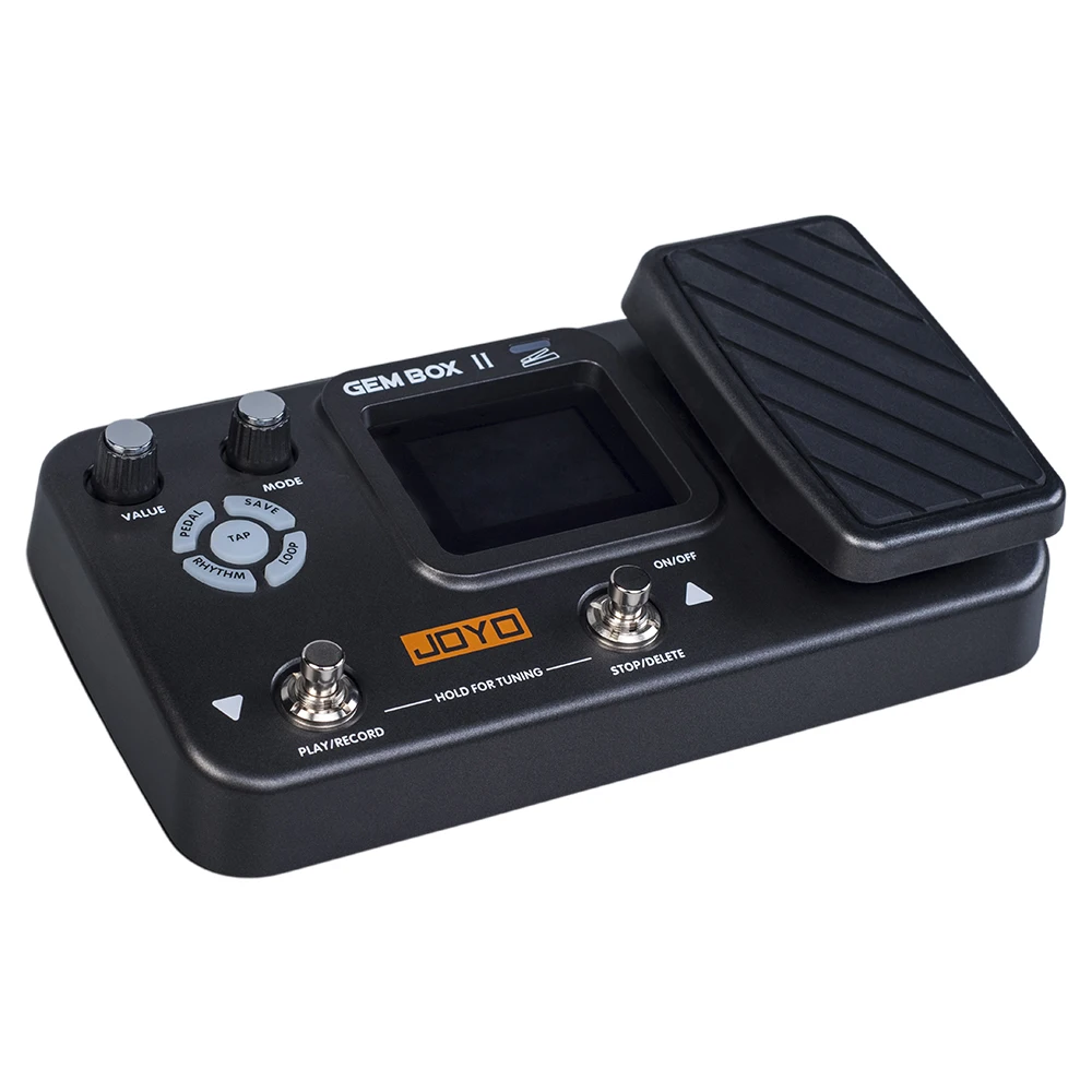 GEM BOX II Guitar Multi Effects Processor Expression Pedal with 66 Effect Types