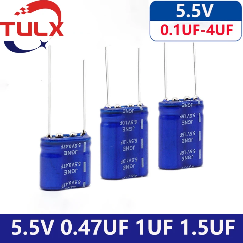 

5.5V Farad Capacitor 5.5V0.47UF 5.5V1.0UF 5.5V1.5UF Super Capacitor