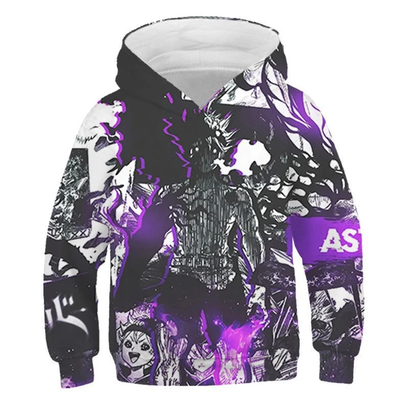 

Black Clover Anime 3D All Over Print Graphic Hoodies For Men Women Clothing Long Sleeve Pullovers Streetwear Sweatshirts Hooded