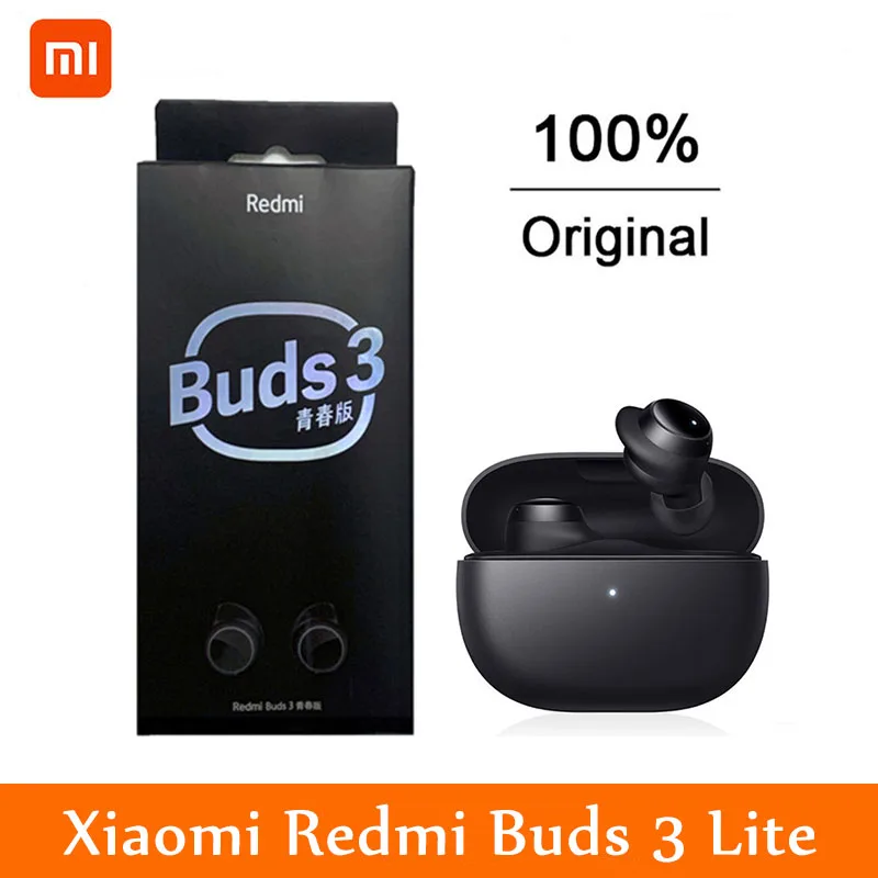 Xiaomi Redmi Buds 3 Youth Edition TWS Wireless Earphone Microphone Noise Reduction Stereo Earphones 5.2 Auriculares Bluetooth |