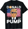 Donald Pump Bitcoin Funny Trump 2024 Crypto T-Shirt High Quality 100%Cotton Short Sleeve 1